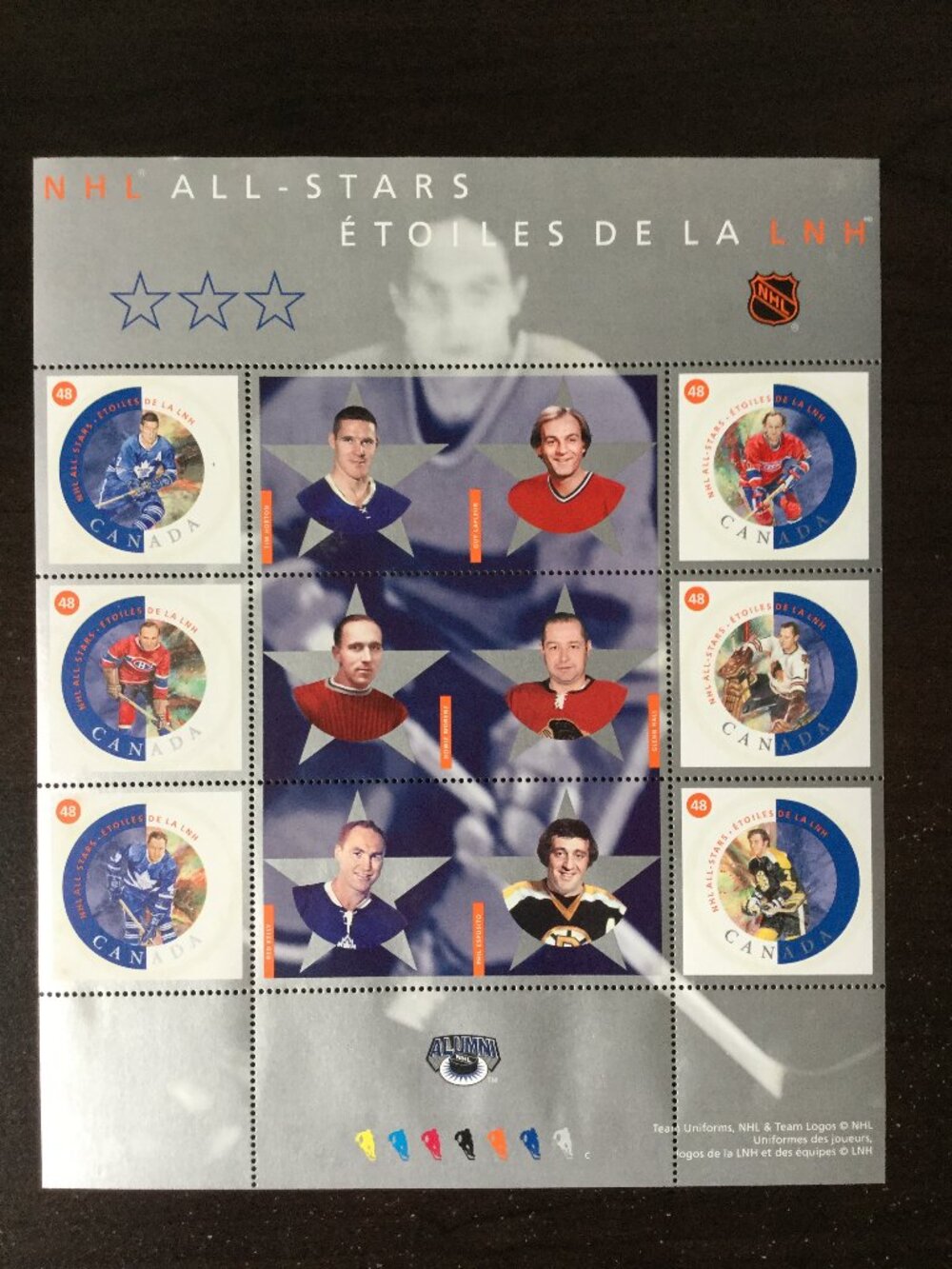Canadian Hockey Players Commemorative Stamps Bundle - Picture 4 of 11